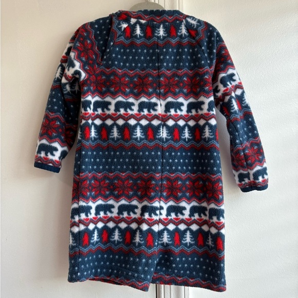 Chubbies Festive Blue and Red Bear Print Short Onesie 2T - Picture 5 of 5